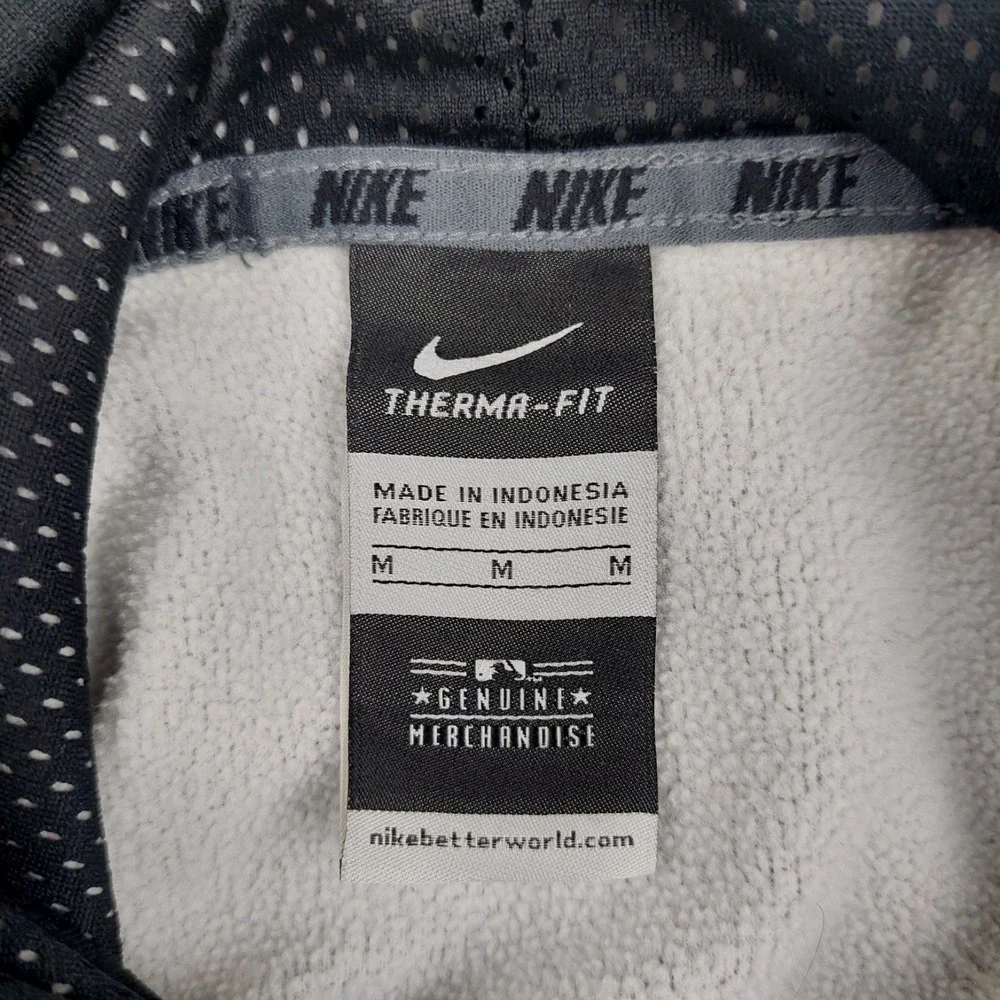 Nike Therma Fit Boston Red Sox Hoodie Mens Medium Gray‎ MLB Sweatshirt Baseball